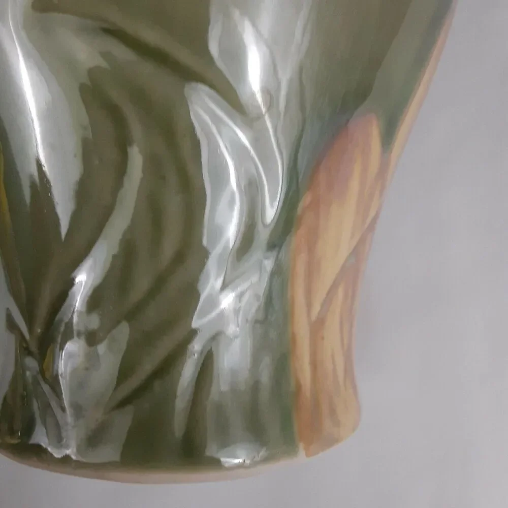 Glazed Pottery Vase Minimalist,Country by Hand Crafted Ceramics